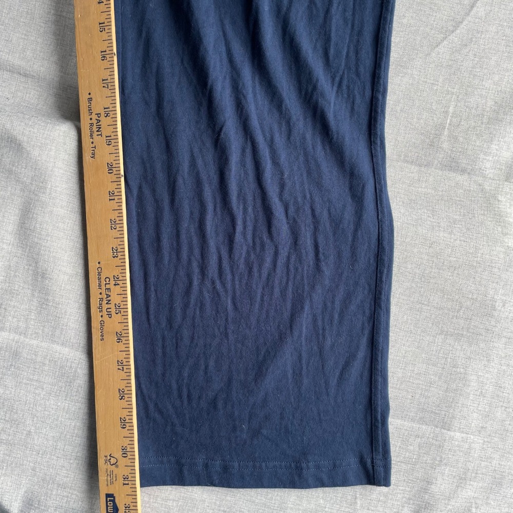 Tommy Bahama Men's Navy Blue Lounge Pants Size L G Cotton Polyester Drawstring - Picture 5 of 9